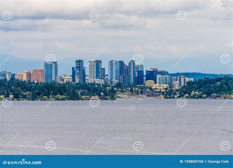 Bellevue Skyline Architecture 3 Stock Photo - Image of city, bellevue ...