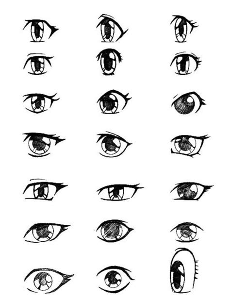 How To Draw Cartoon Eyes And Face - Bored Art | Cartoon eyes, Anime ...