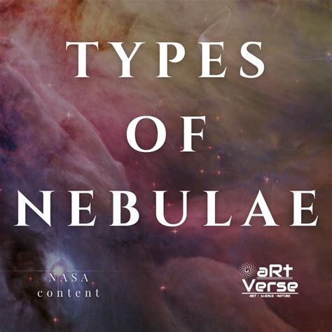 Types of nebulae infographic nasa content – Artofit