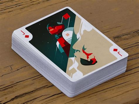 Playing Arts deck of artistic playing cards is inspired by the future ...