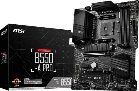 MSI B550-A PRO Motherboard ATX - Supports AMD Ryzen 3rd Gen Processors ...