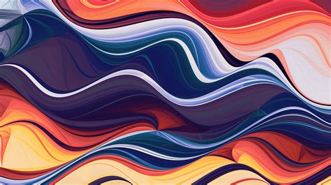 Colorful Abstraction Waves 4k Wallpaper,HD Abstract Wallpapers,4k ...