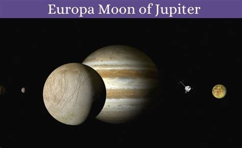 Europa Moon of Jupiter (facts, distance, Size, temperature)