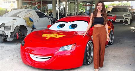 Cleanest And Most Impressive Lightning McQueen Build Spotted In Thailand