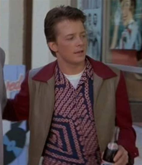 Marty Mcfly Back To The Future 1955 Leather Jacket ...