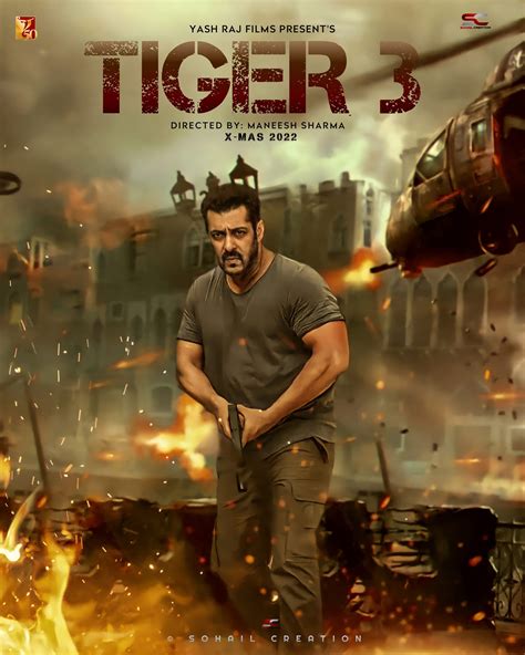 Unofficial Poster Of #Tiger3 🔥🔥 - Troll Salman Khan Haters