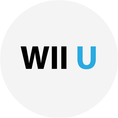 Wii U Nintendo Vector SVG Icon - SVG Repo