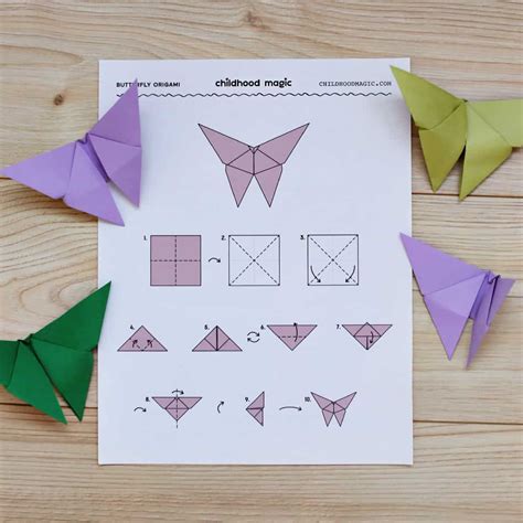 Origami Butterfly - Childhood Magic