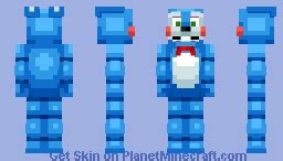 FNAF - Toy Bonnie (Shadow Bonnie in desc.) Minecraft Skin