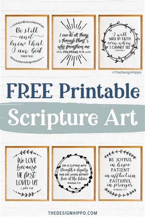 Free Printable Bible Verse Posters - mentes-andantes