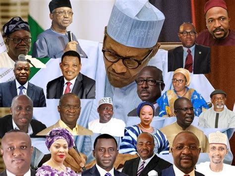 Cabinet Reshuffle: Full List Of All President Buhari Ministers