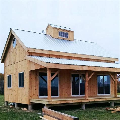 A-Frame Cabin Kit | Timber Frame Home Kit | Post and Beam Cottage ...