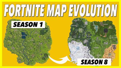 Fortnite Map Evolution! (Seasons 1-8) - YouTube