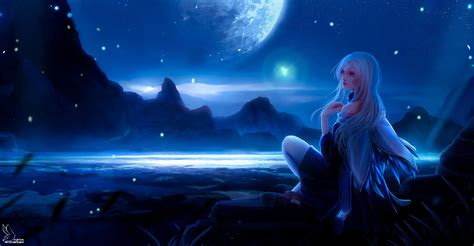 1920x1080 Inside Moonlight Anime Girl 4k Laptop Full HD 1080P HD 4k ...