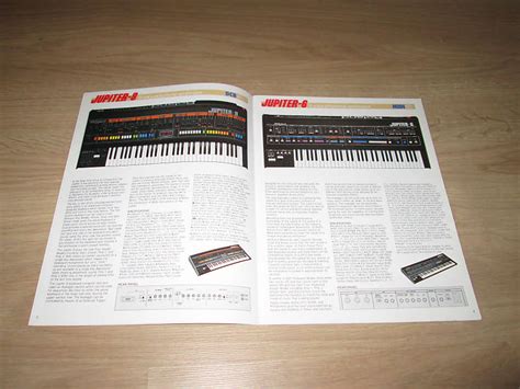 Roland Vintage Synthesizer Catalog – 1984 - Original Vintage | Reverb