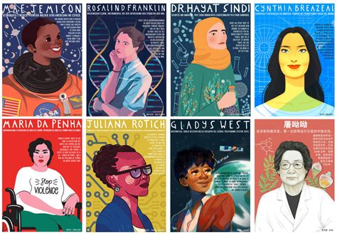 Posters of 8 Women Role Models in STEM - Saint Louis Science Center