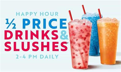 Sonic Happy Hour Half Price Drinks - Kansas City on the Cheap