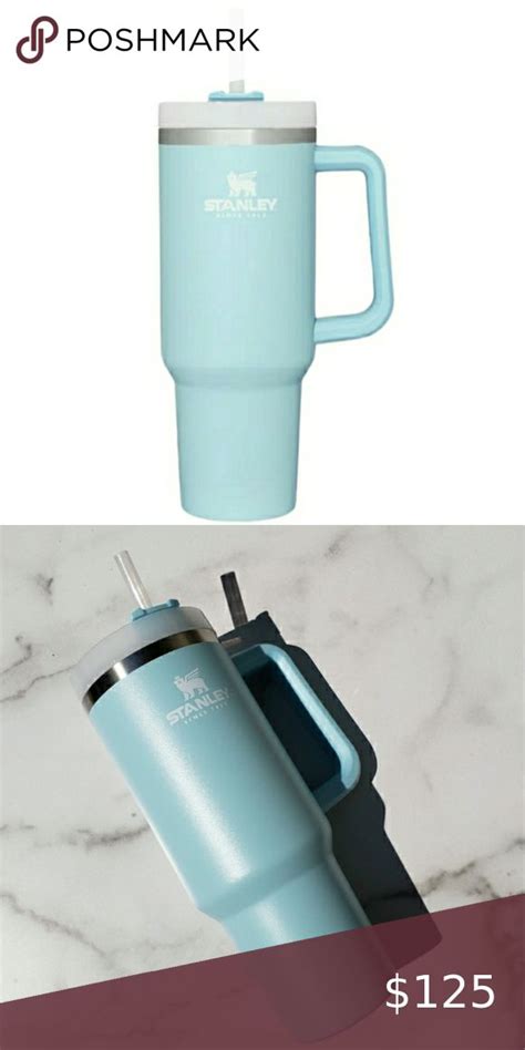 Stanley Adventure Quencher Aqua Blue Cup Tumbler 40oz Straw Travel ...