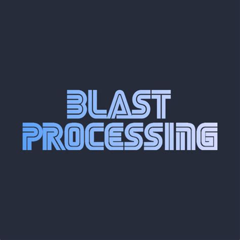 Blast Processing - Genesis - T-Shirt | TeePublic