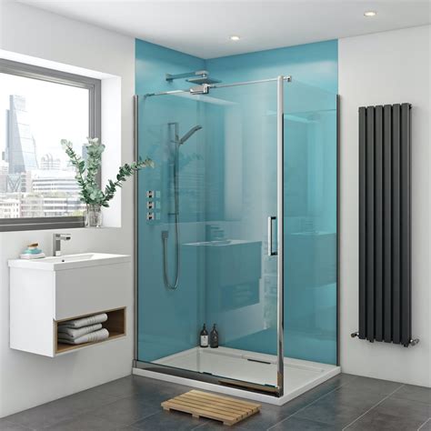 Zenolite plus water acrylic shower wall panel 2440 x 1000 ...