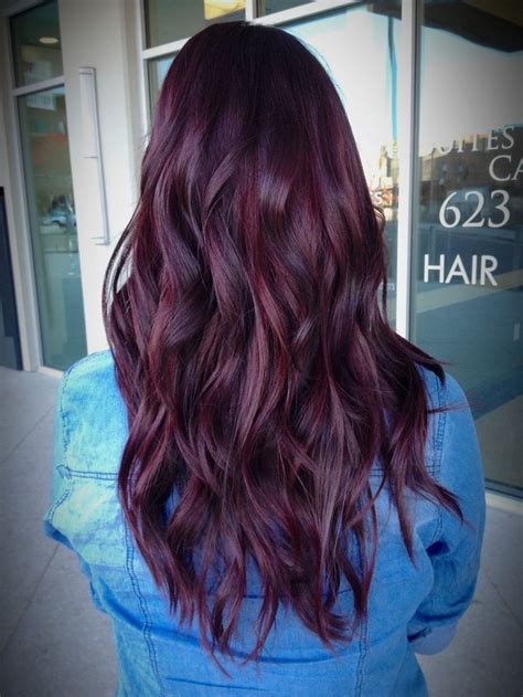 15 Red Purple Hair Highlights Ideas - Organicic