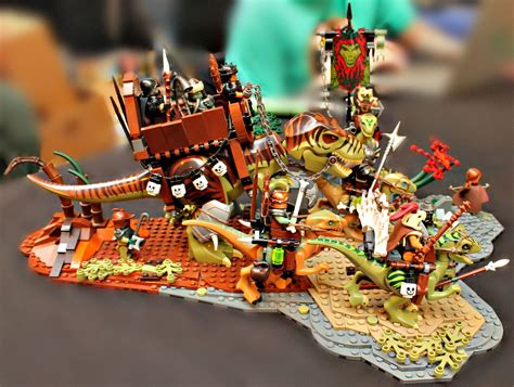 LEGO MOC of the Week - Cretaceous Convoy by Hugo Rschp | Cool lego ...