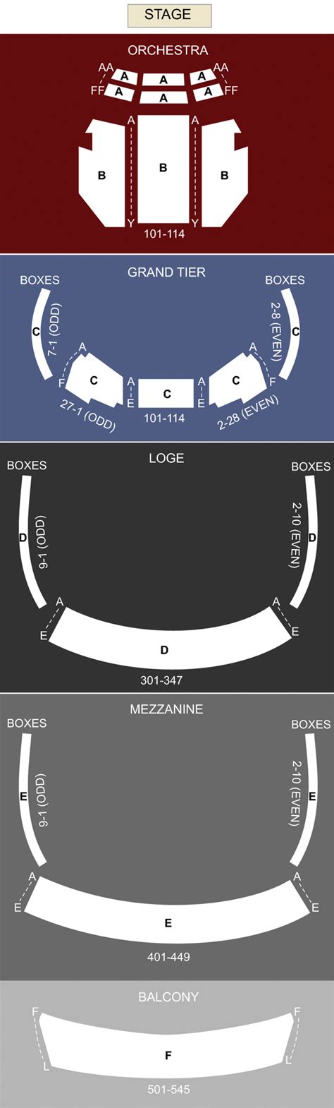 Dreyfoos Concert Hall, West Palm Beach, FL - Seating Chart & Stage ...