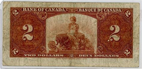 TWO DOLLAR BILL (CANADA) *1937*