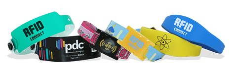 Customisable RFID wristbands for events | PDC