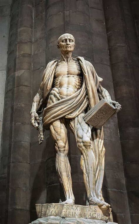 Why The Saint Bartholomew Statue In Milan Shows Him Holding His Own Skin