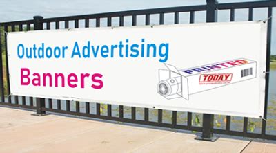 Outdoor Advertising Banners, Business Exposure and Marketing, 25% Off