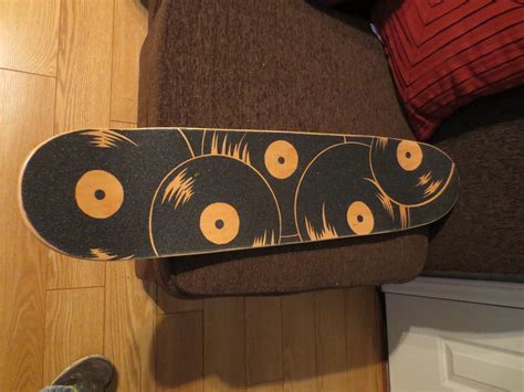 Vintage Records, Jazz Deck griptape | Grip tape designs, Skateboard ...