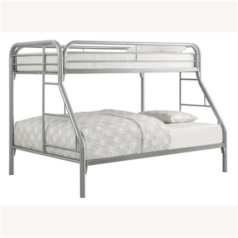 IKEA White Metal Bed Frame Full Size - AptDeco