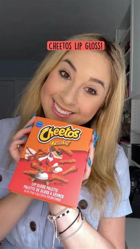 Cheetos lip gloss! | Makeup kit for kids, Beginners eye makeup, Punk makeup