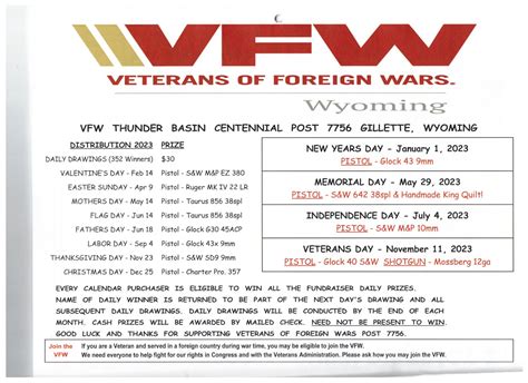 VFW THUNDER BASIN CENTENNIAL POST 7756