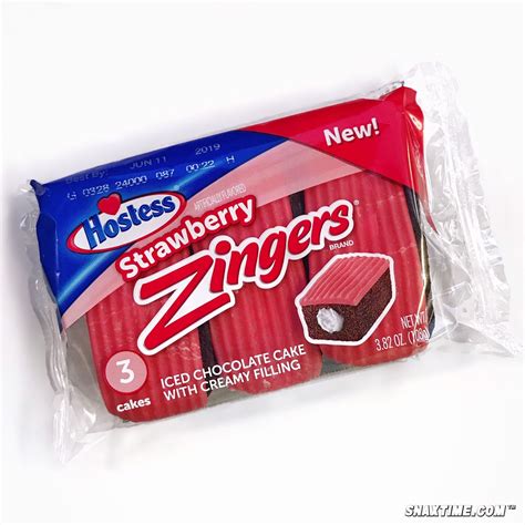 Hostess Strawberry Zingers: BERRY DELICIOUS! – Snaxtime