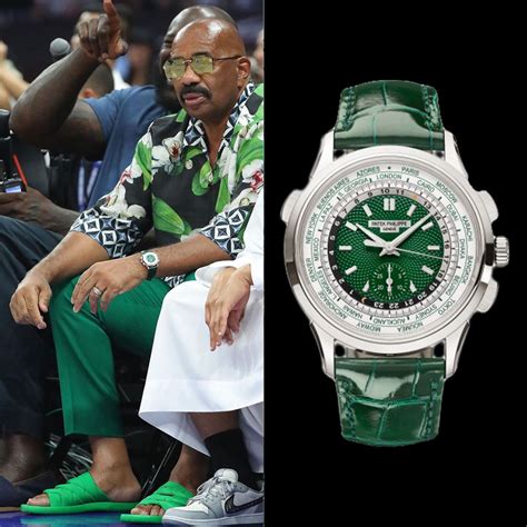 Steve Harvey Watch Collection Is As Glowing As His Fashion Style – IFL ...