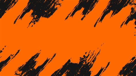 Minimal Abstract Orange Scratch Grunge Texture In Black Background ...