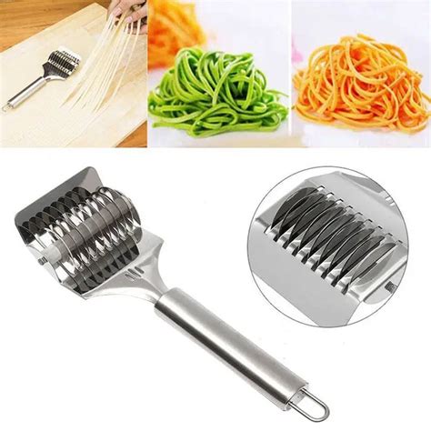 Stainless steel Noodle Lattice Roller Docker Dough Cutter Pasta ...