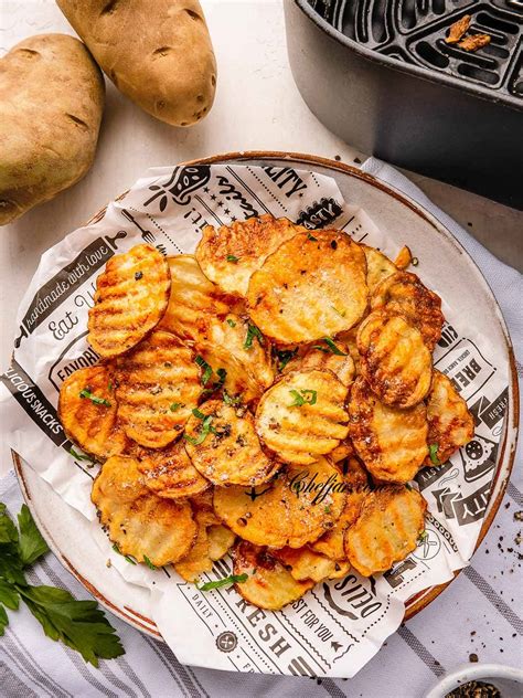 Air Fryer Potato Chips - Chefjar