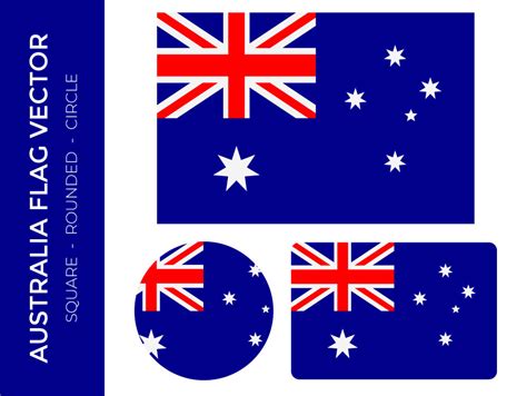 Australia Flag Vector - Frebers