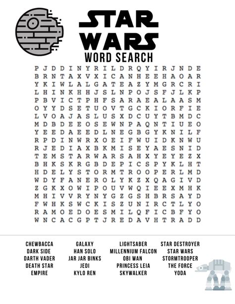 Star Wars Activity Pack For Kids (FREE Printable) - Sunshine Whispers