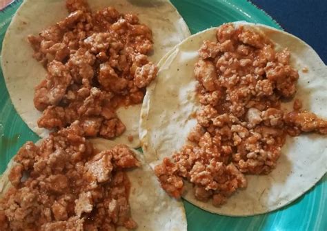 Tacos de carne molida Receta de María Carmen - Cookpad