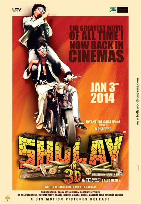 Sholay 3D Movie: Review | Release Date (2014) | Songs | Music | Images ...