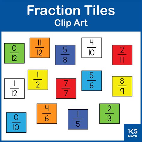 Equivalent Fractions Clipart