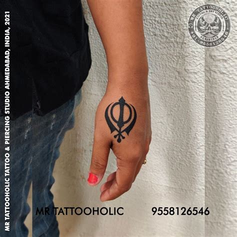 #kandatattoo #khanda #khalsa #sikh #faith #ekomkar #singh #13 #symbols ...