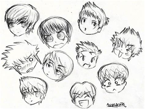 Boy hair drawing, Chibi hair, Anime boy hair