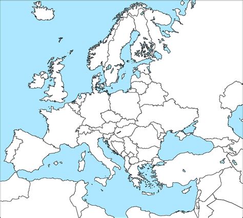 Mapa de Europa, más de 250 imágenes de calidad para imprimir