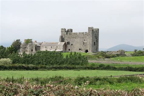 Greencastle Royal Castle from the... © Eric Jones :: Geograph Ireland