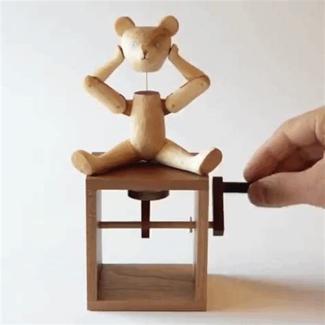 Wonderfully Whimsical Kinetic Wooden Automata That Come Alive With the ...